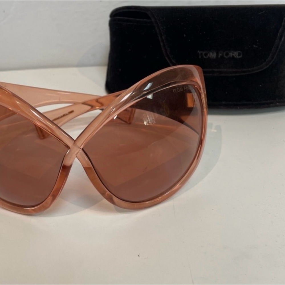 Tom Ford Pink Oversized Sunglasses